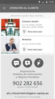 Metro Ligero Oeste – diMLO android App screenshot 0