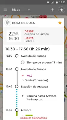 Metro Ligero Oeste – diMLO android App screenshot 4